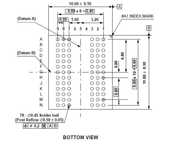 K4B4G0446B-HYK0 block diagram