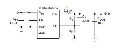 TPS61070DDCR block diagram