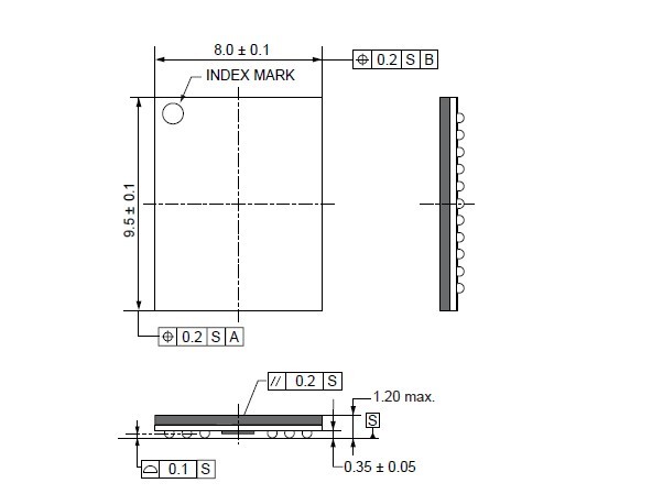 EDE1108AJBG-8E-F pin connection