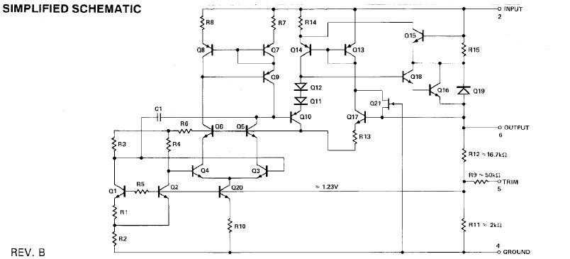 REF01AZ block diagram