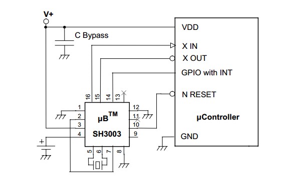 SH3003 Typical Application Circuit