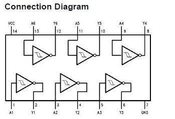 Cd40106bm схема включения