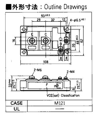 1MBI600LP-060-02 dimension figure