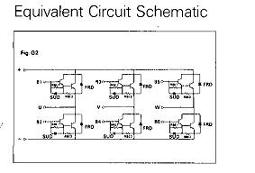 6DI100A-050 Equivalent Circuit