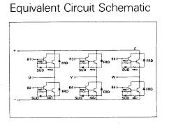 6DI50C-050 Equivalent Circuit