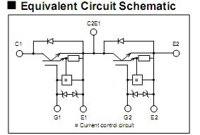 2MBI300N-120 Equivalent Circuit