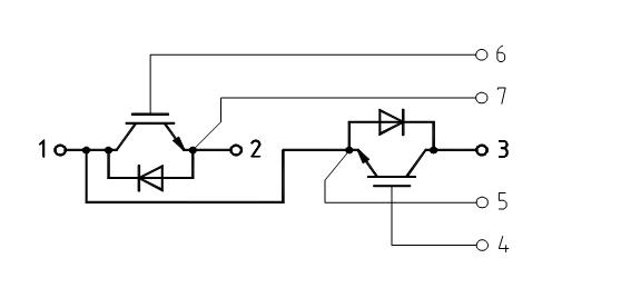 FF200R17KE3 Circuit Diagram