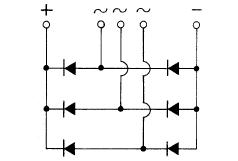 6RI75G-120 inner circuit schematic