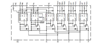 PM100CSA060 Circuit Diagram