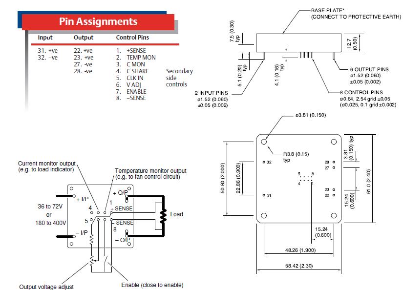 AL60A-048L-050F20 Pin Assignments