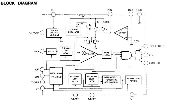 m51977p block diagram