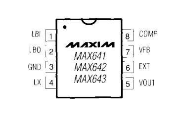 max642 Pin Configuration