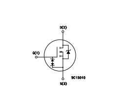 W26NM60 Internal Schematic Diagram