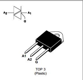 BTA41-700B pinout