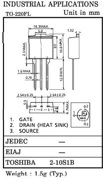 2SK2949 industrial applications