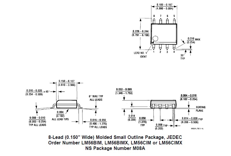 LM56BIM dimension