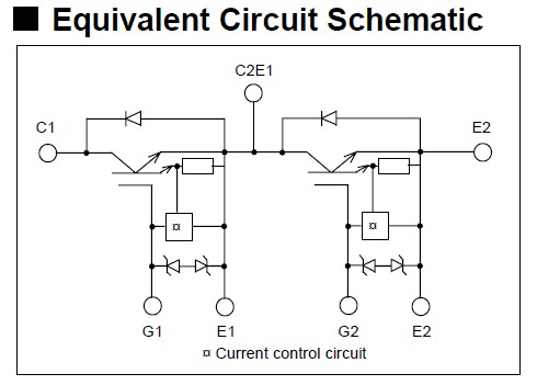 2MBI100N-060 block diagram