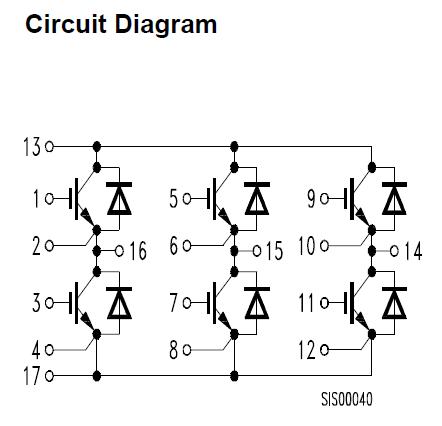 BSM25GD120DN2 block diagram