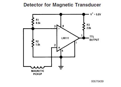 LM311M block diagram