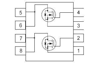 SI9945DY block diagram