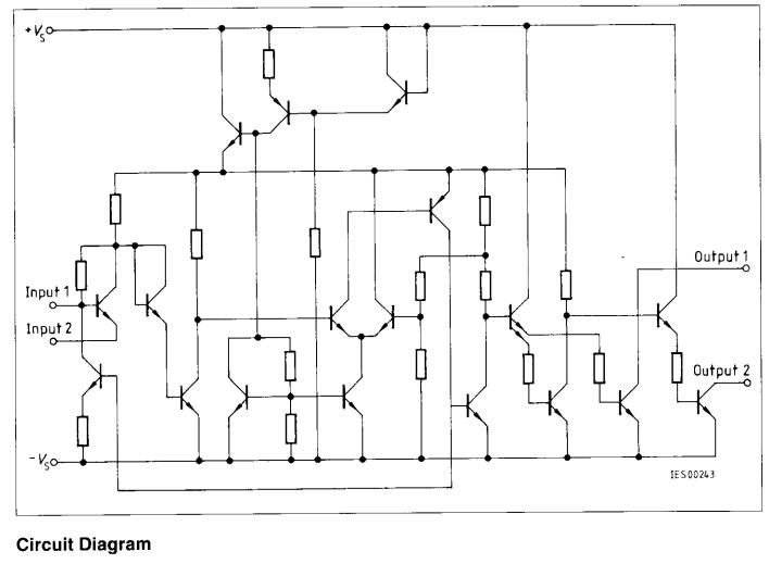 TCA105 block diagram