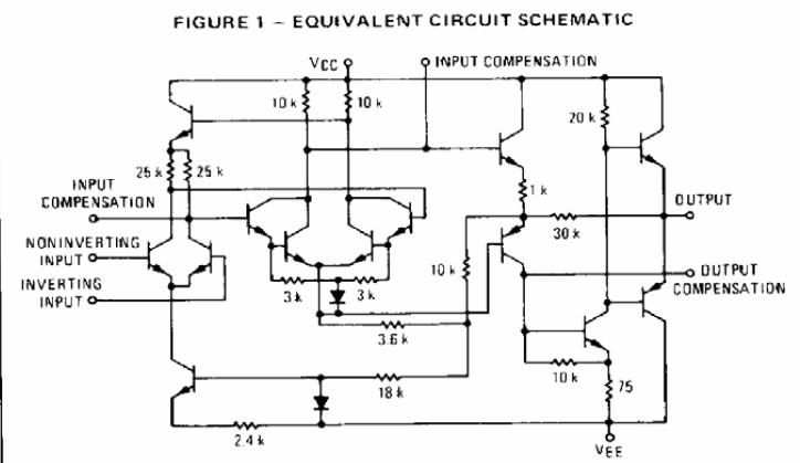 MC1709CG block diagram