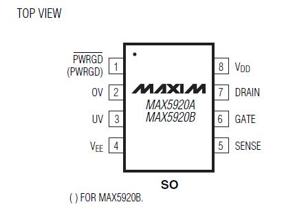 MAX5920AESA block diagram