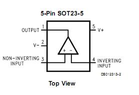 LM7131BCM5X block diagram