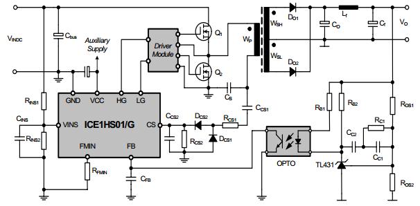 ICE1HS01G block diagram