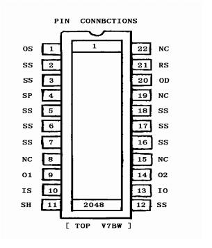 TCD102D block diagram