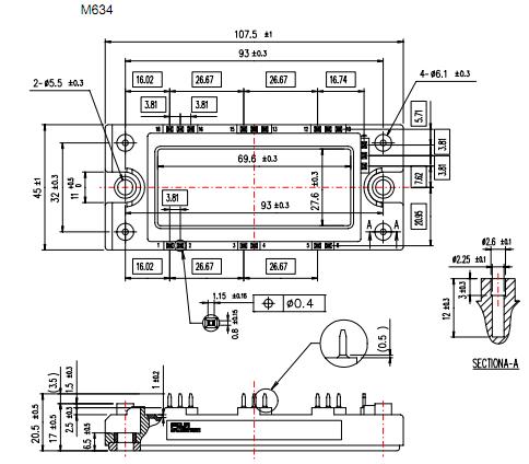 3MBI150SX-120 block diagram