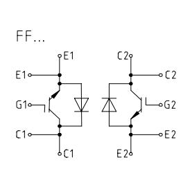 FF600R12KE3 block diagram