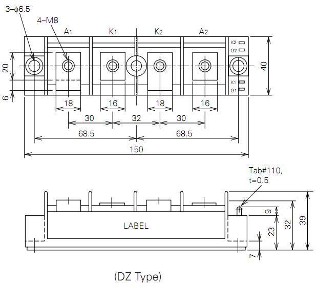 TM200DZ-24 block diagram