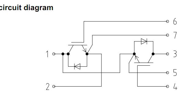 FF300R06KE3 block diagram