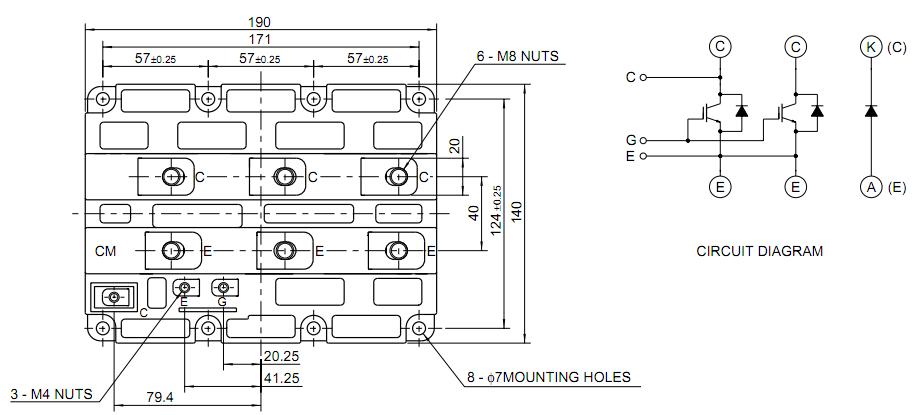 CM800E3UA-24F block diagram