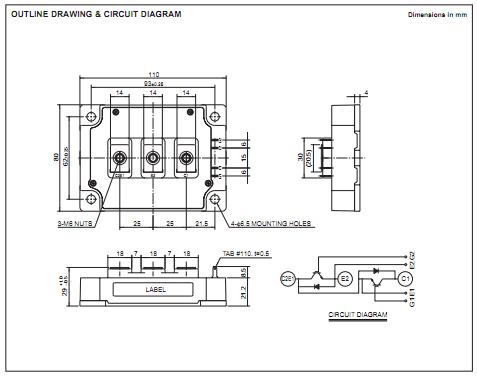 CM400DY-24A block diagram