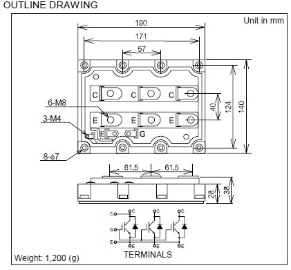 MBN1200D25B block diagram