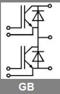 SKM400GB123D block diagram