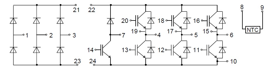 BSM20GP60 block diagram