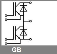 SKM75GB124DE block diagram