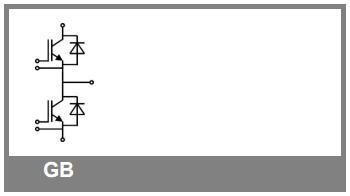 SKM100GB176D block diagram