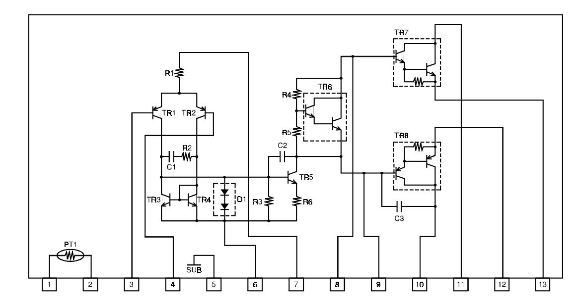 STK404-050 block diagram