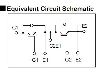 2MBI100UA2-120 block diagram