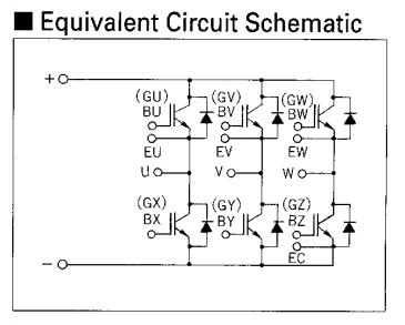 6MBI10F-060 block diagram