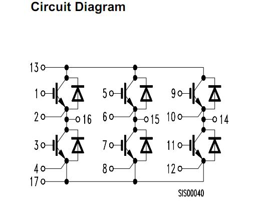 BSM35GD120DN2E3224 block diagram