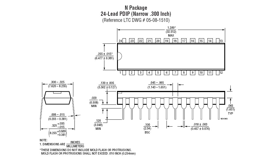 LTC1273ACSW# dimension