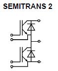 SKM75GB173D block diagram