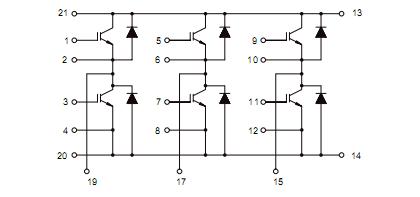 CM100TJA24FA block diagram