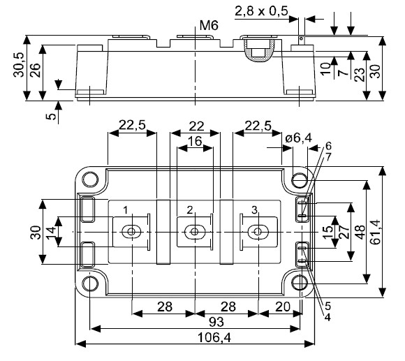 BSM300GB120DLC-E3256 block diagram