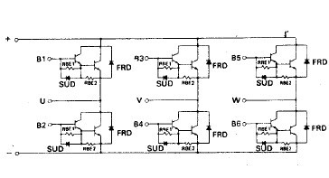 6DI50AH-050 block diagram